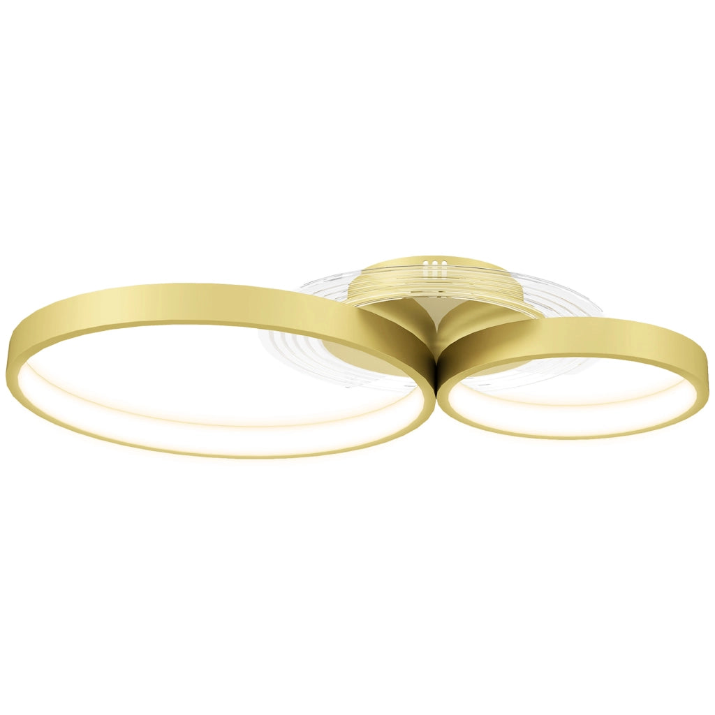 Lampada a Soffitto LED 40W 3000K/4000K/6500K ¨C Minimal ¨C Dorato