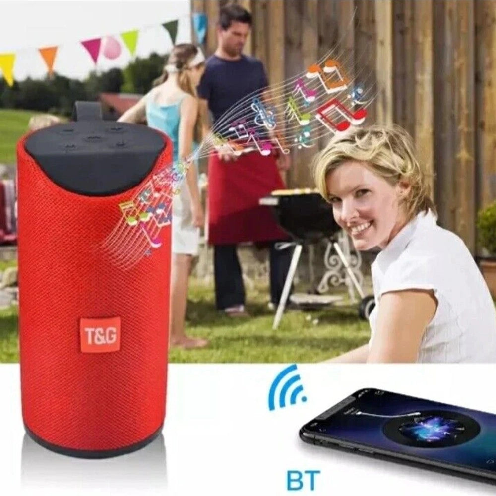 Trade Shop - Cassa Altoparlante Portatile Bluetooth Wireless 5.0 Radio Viaggio Casa Cellullare -