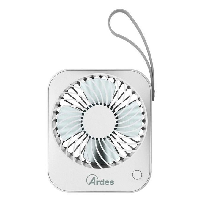 Ardes Ventilatore da Scrivania Usb Tauro 11cm 3 Pale con Piedini Antivibrazione per Uso Pratico e Confortevole
