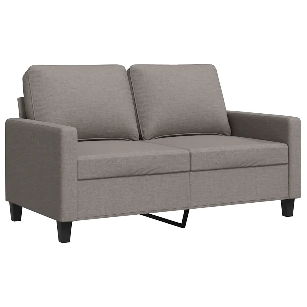 Divano a 2 Posti-Sofa 2 Posti Tortora 120 cm in Tessuto 191289