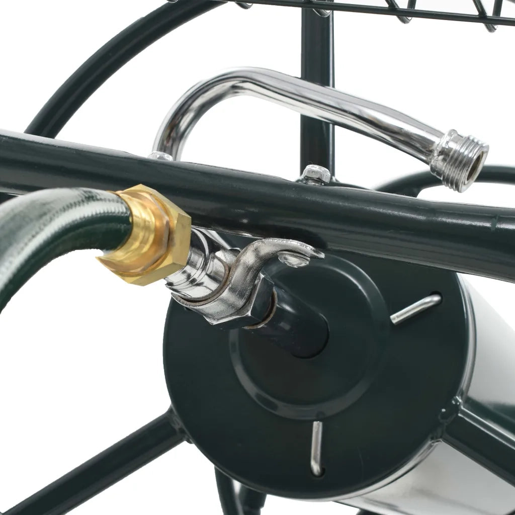 Carrello Avvolgitubi da Giardino Connettori 1/2" 75 m Acciaio CFW2988801