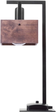 Lampada da tavolo boho nero/marrone Dakota E27 Sigma