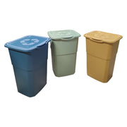 SET 3 PATTUMIERE RACCOLTA DIFFERENZIATA DEA HOME COLORATE