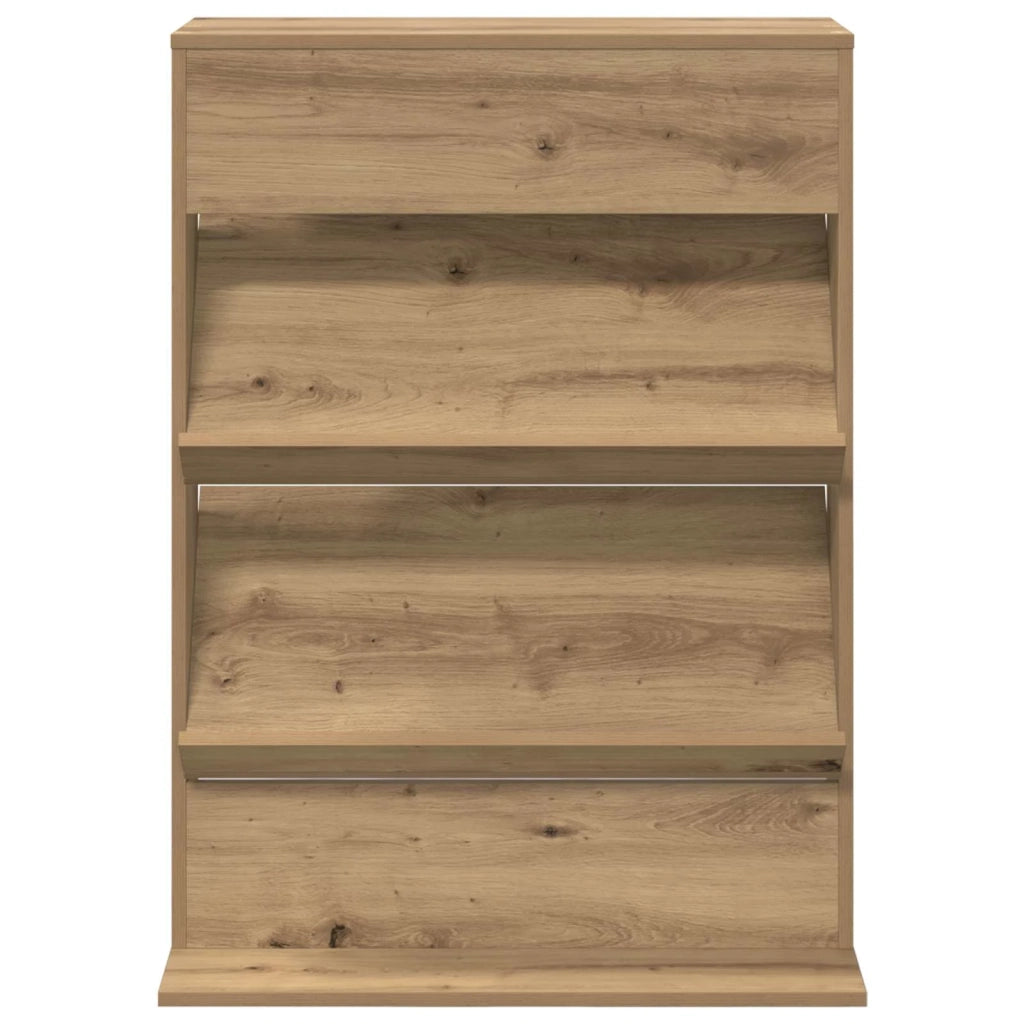 Scaffale per riviste Rovere artigianale 70 x 41 x 96 cm CFW7271802