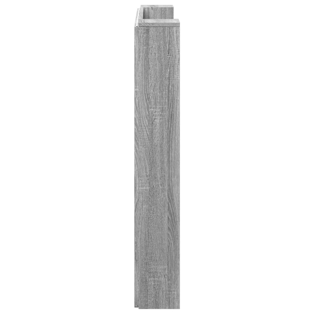 Testiera Grigio Sonoma 120 x 16,5 x 103,5 cm Legno multistrato 3418661