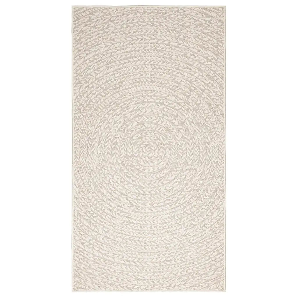 Tappeto ZIZUR Crema 80x150 cm Aspetto Iuta Interni ed Esterni 4010372