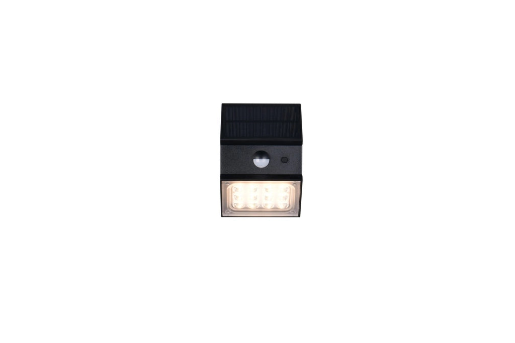 Applique solare da esterno TALCA LED nero IP65 PIR