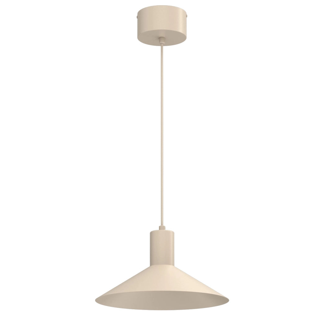Lampada a sospensione Nox beige GU10 30 cm Luminex