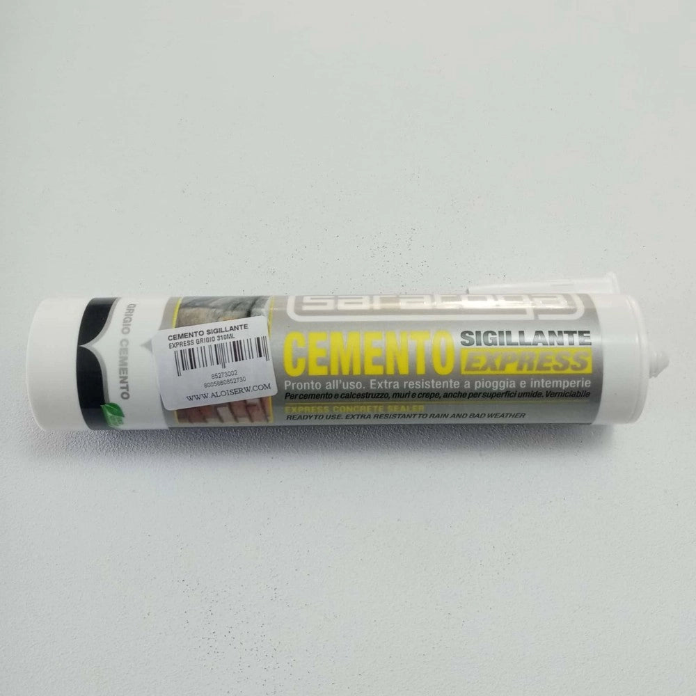 Saratoga 310ml cemento sigillante express pronto all'uso extra resistente per interni ed esterni