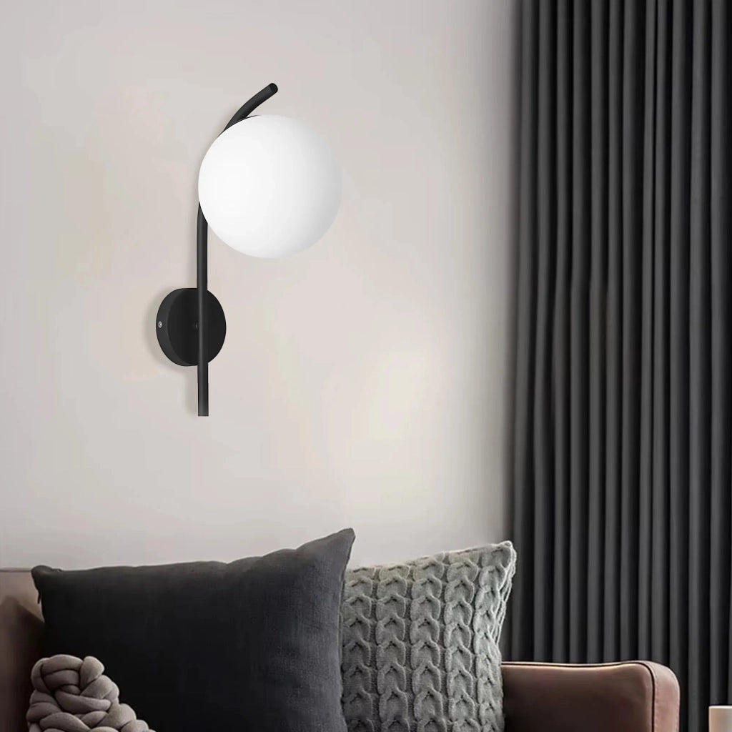 Lampada Da Parete G103-1w Black