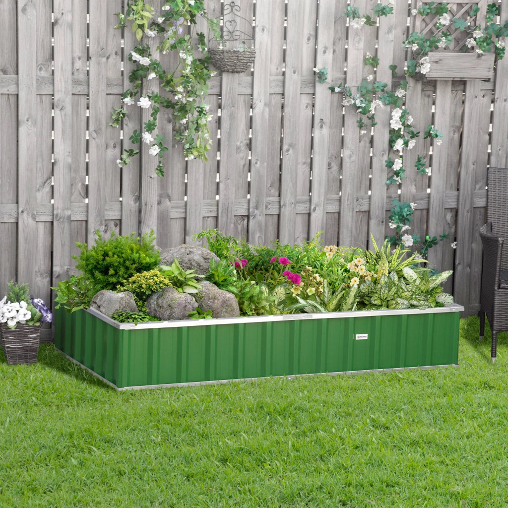 Letto da giardino modulare ¨C Minimal ¨C verde 174x90x30 cm