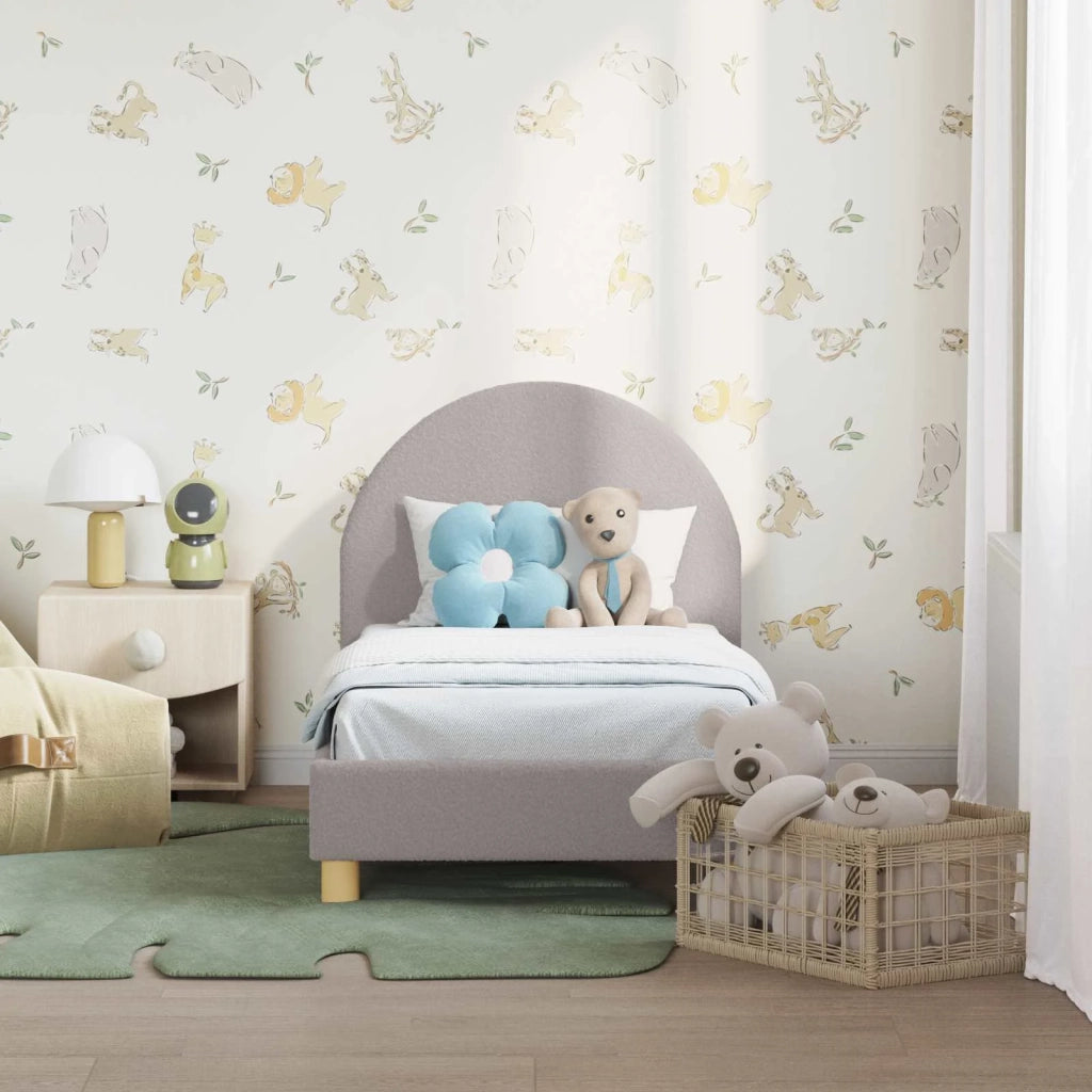 Struttura letto per bambini con testata Grigio chiaro 42011026
