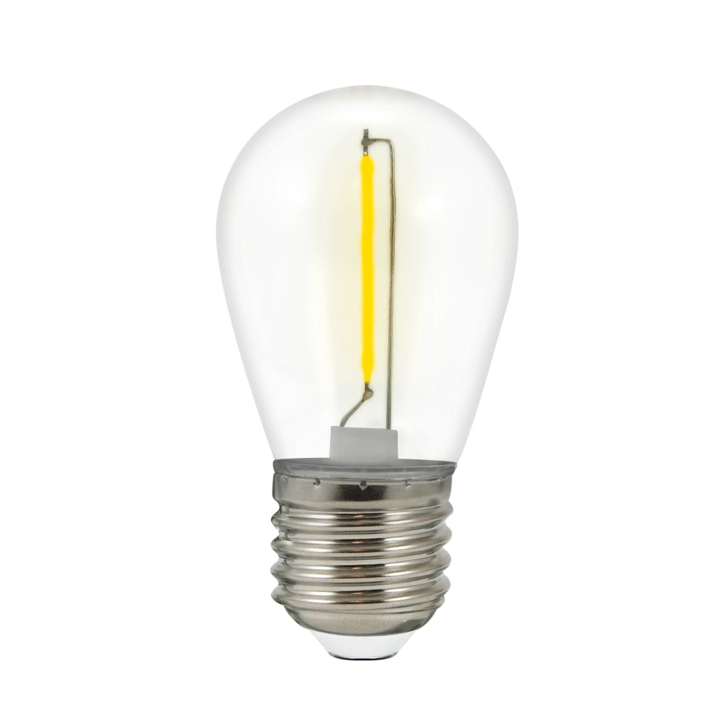 Polux 2x Lampadine LED Neon 36V E27 2200K Gialle