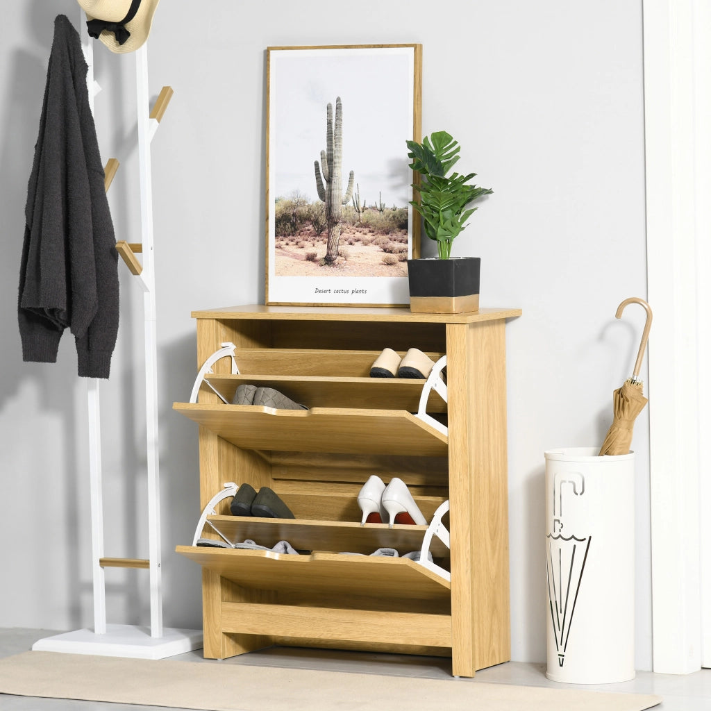 Scarpiera ¨C zephmum ¨C Legno, 2 Ante, Bianco