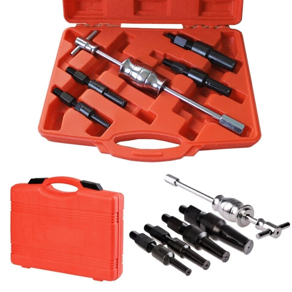 Trade Shop - Set 5 Pz Professionali Estrattori Per Cuscinetti Interni Ciechi Auto Hy-905703 -