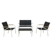 C SET SALOTTO MENTON 4 PEZZI BIANCO- 1,0 pz