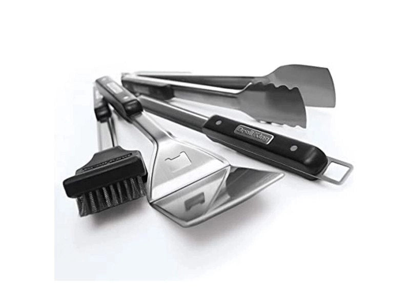 Set posate Imperial 4 pezzi in acciaio inox Broil King