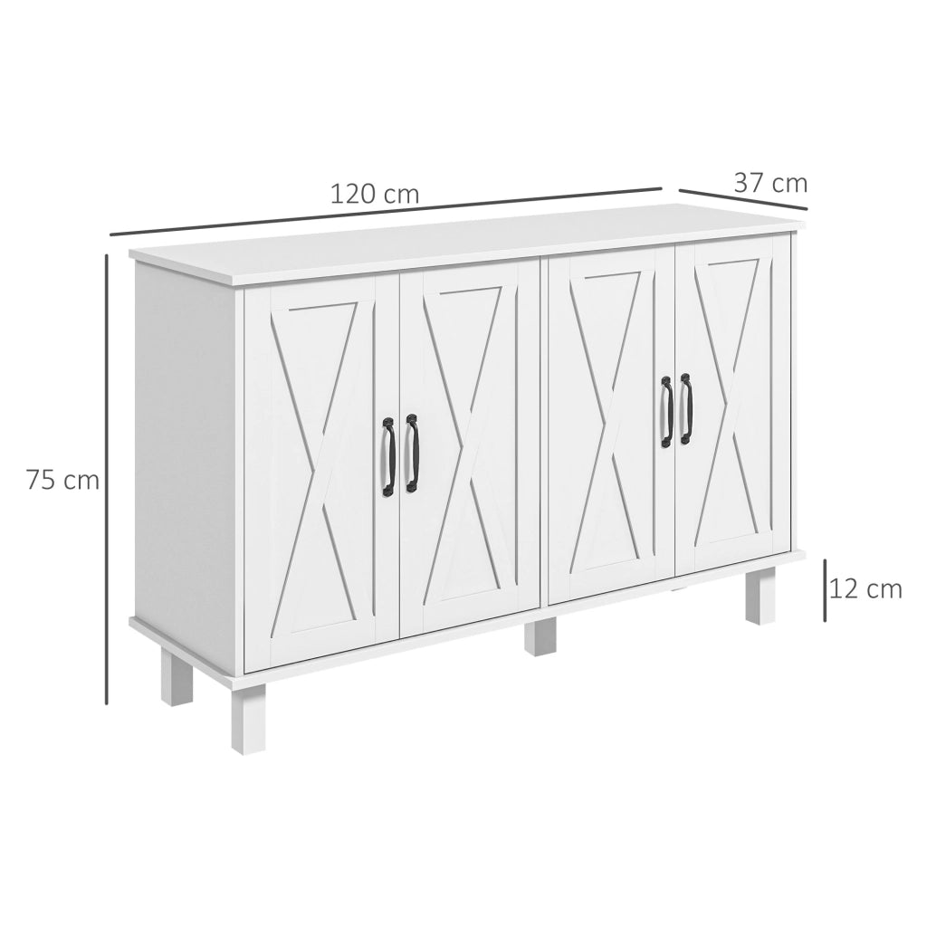 Credenza ¨C Minimal ¨C Bianco 120 cm