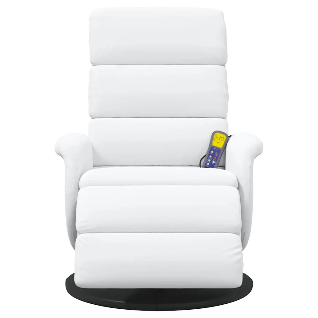 Poltrona reclinabile Bianco 98 x 71 x 106 cm PU