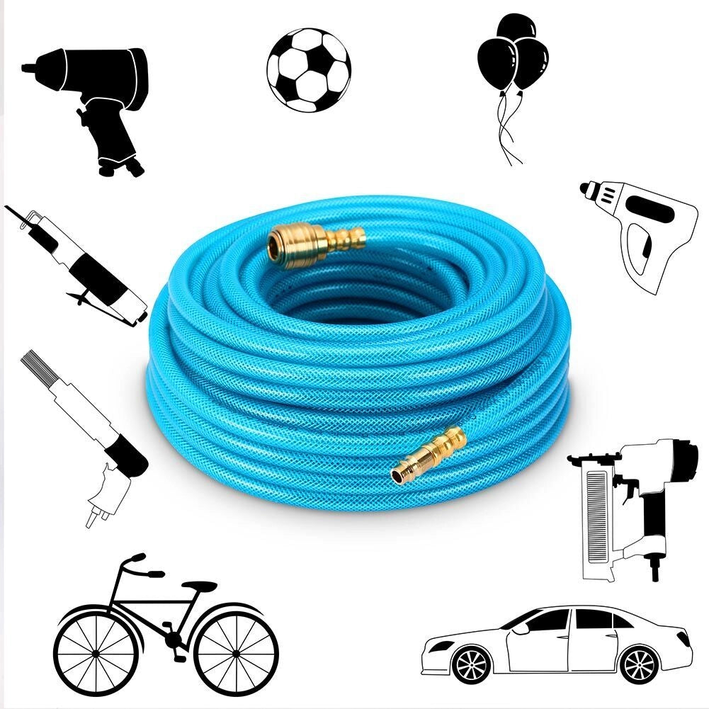 Tubo ad Aria Compressa Compressore Tubo a Pressione Attacco Semplice Veloce 15m