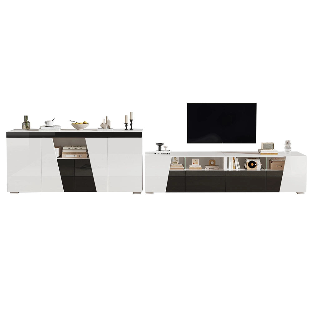 Set TV+console - Xylo - 180x38.5x45 cm LED