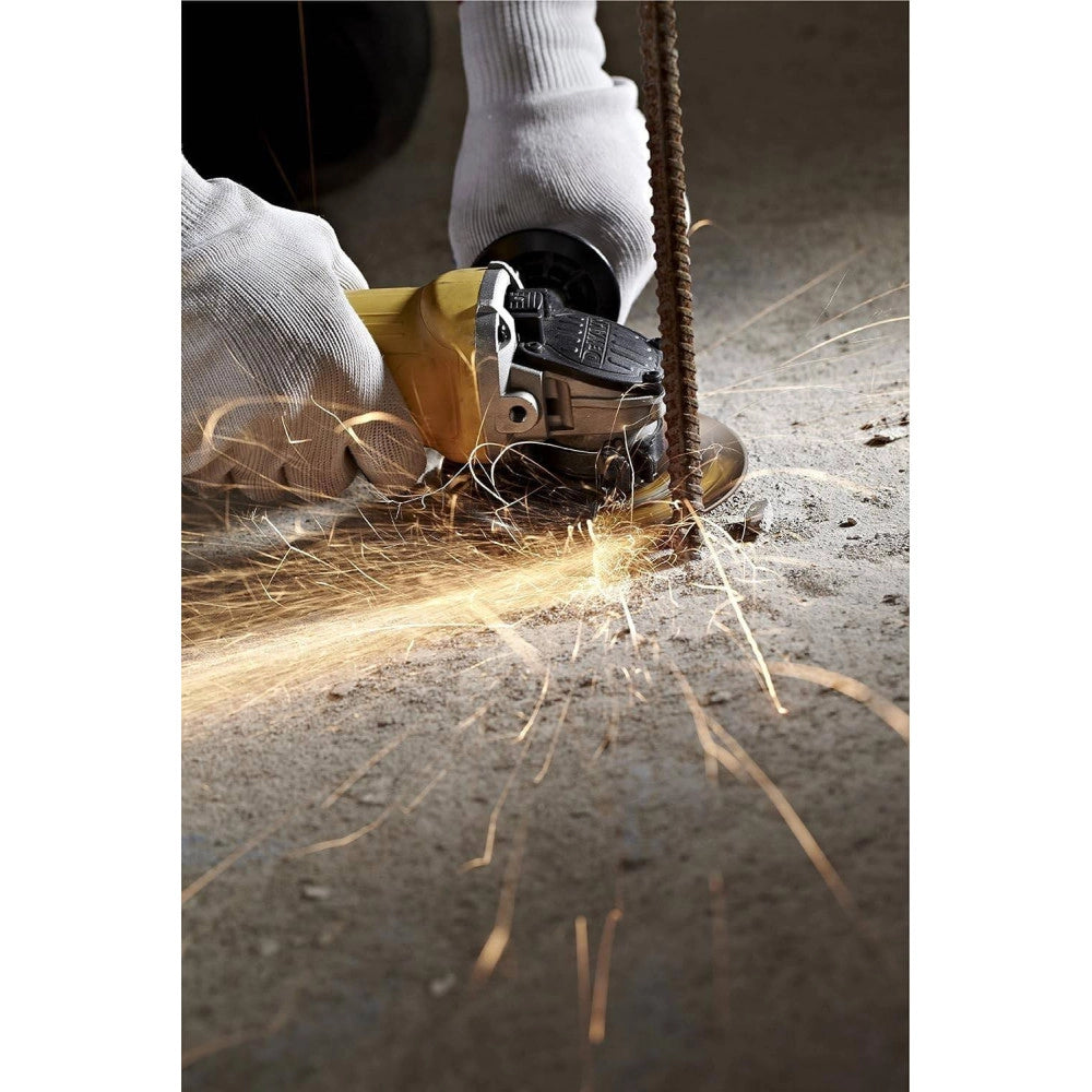 Trade Shop - Mini Smerigliatrice Angolare 730w 115mm Flex Dewalt Dwe4016 Interruttore No-volt -