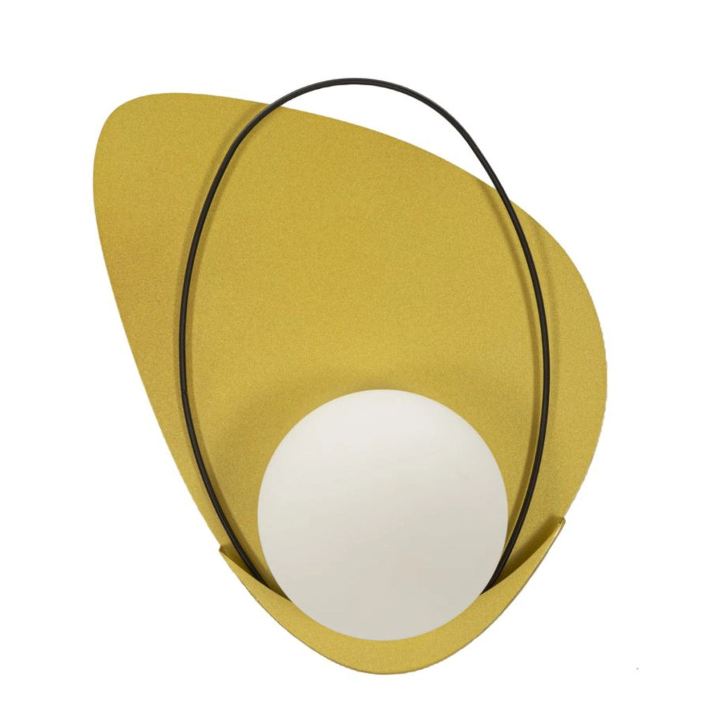 Lampada a Parete VKH72, Oro, Metallo, 28x17x32 cm