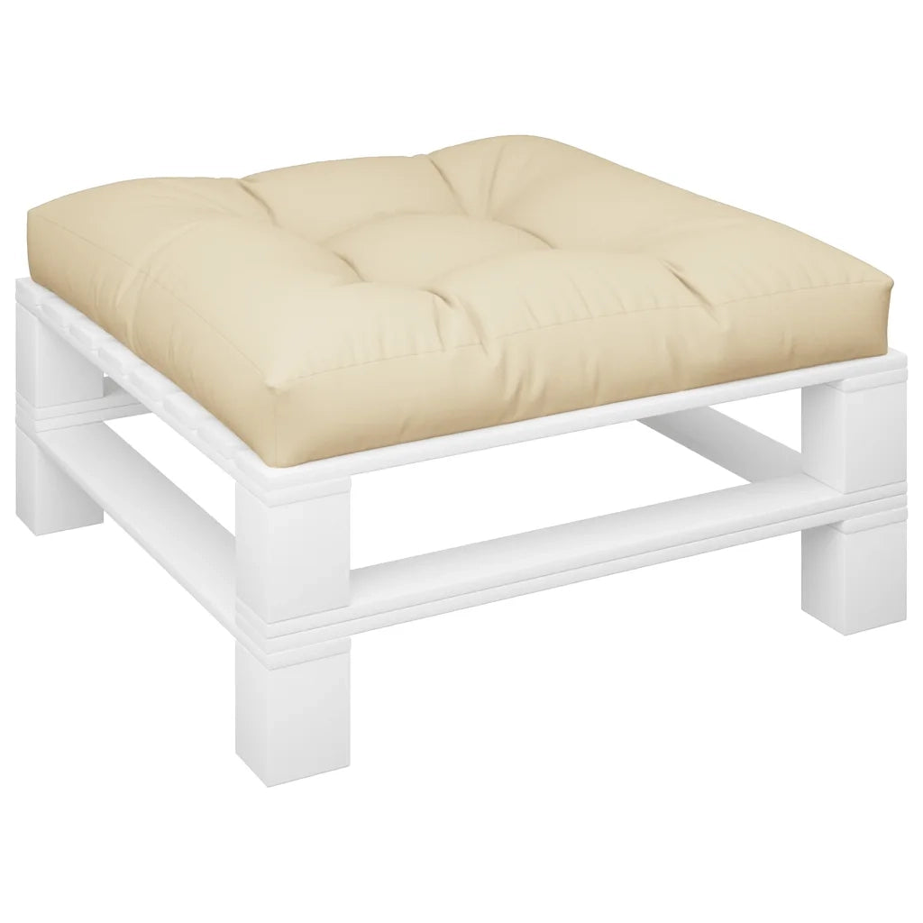 Cuscino per Pallet Beige 70x70x12 cm 360472