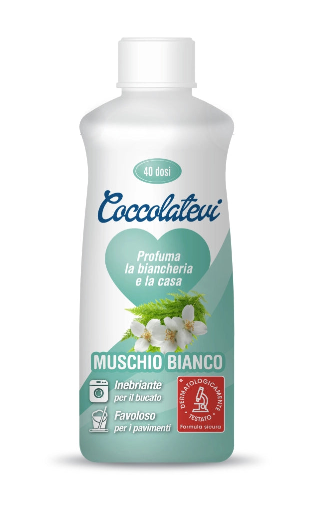 COCCOLATEVI PROFUMATORE PER BUCATO MUSCHIO BIANCO 250 ML