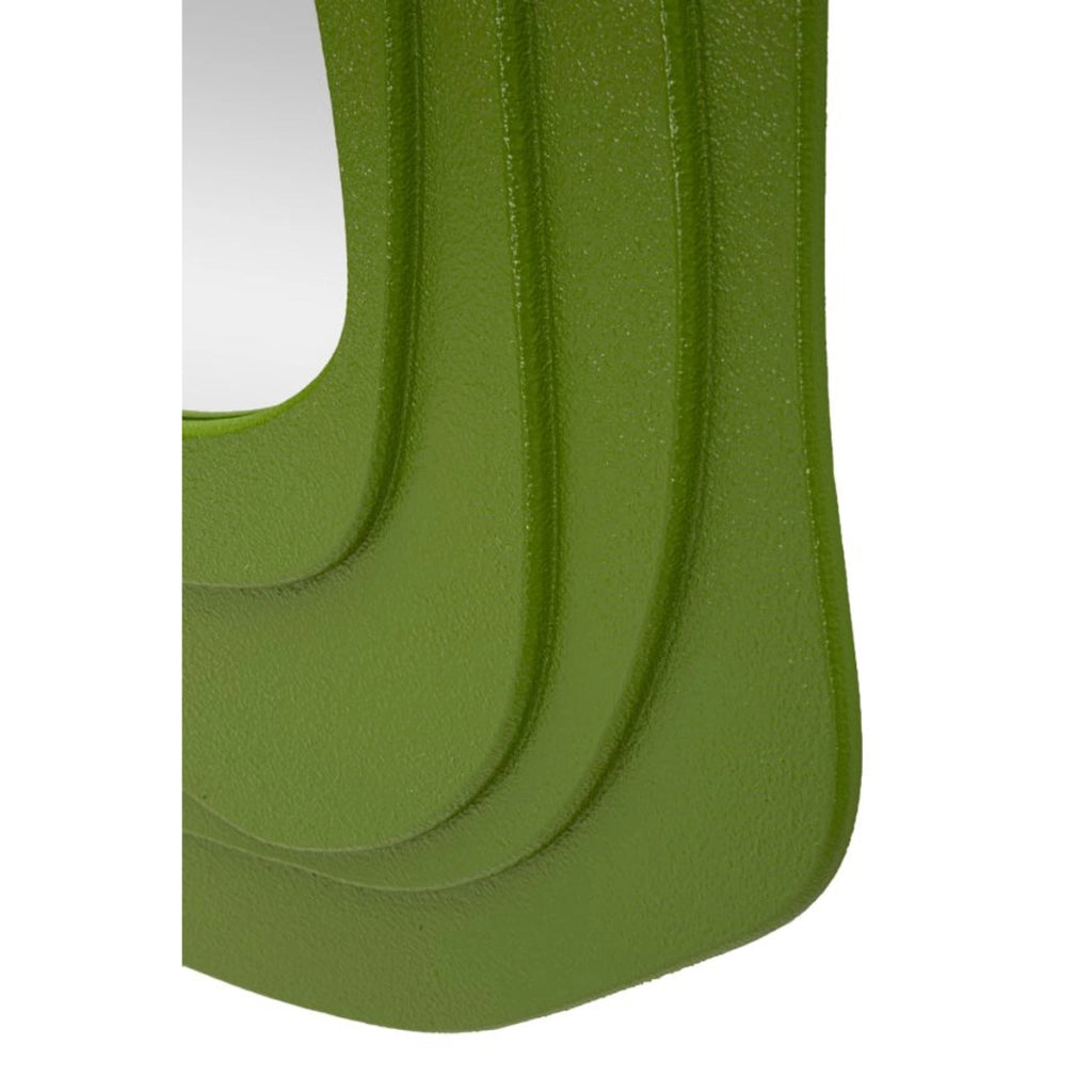 Specchio con Cornice VKH477, Verde, MDF, 90x4x97 cm