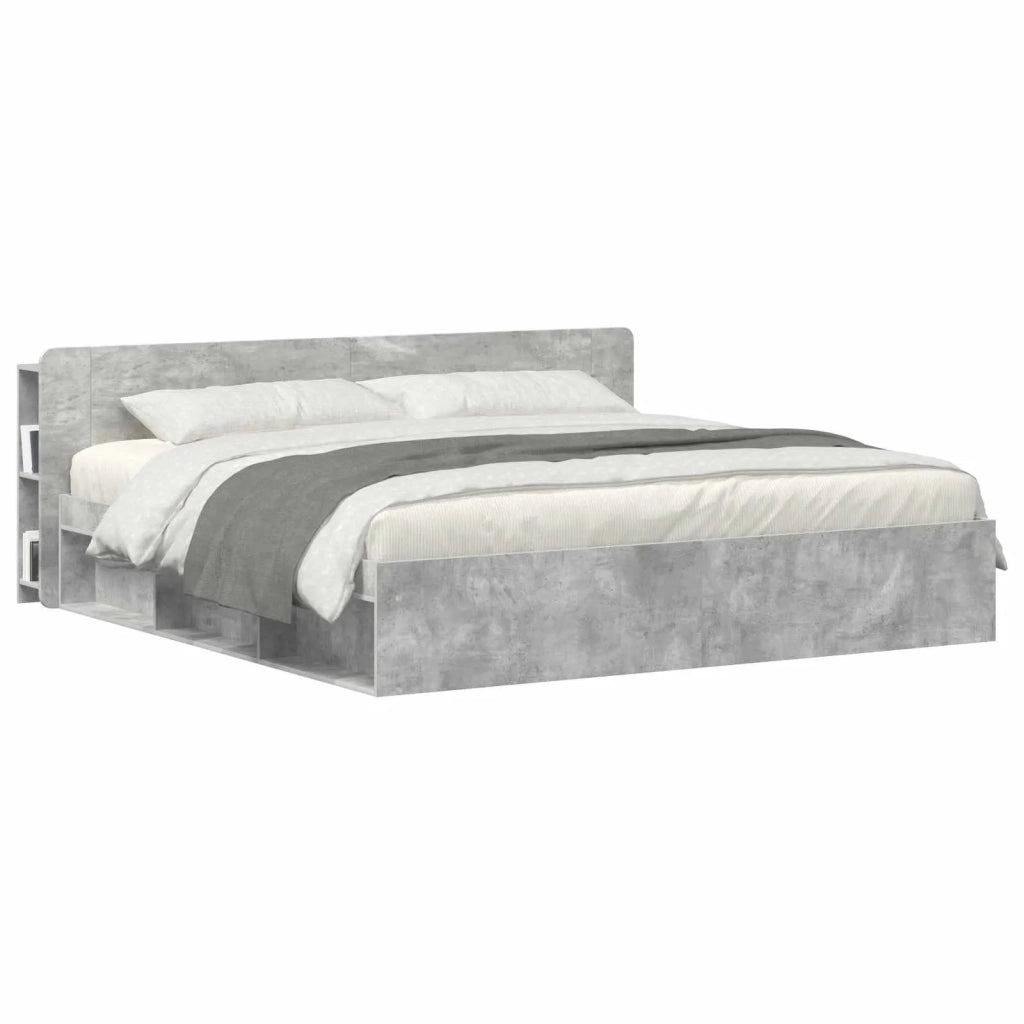 Testata del letto Grigio Cemento Legno ingegnerizzato 8001231