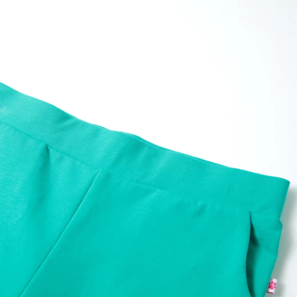 Pantaloni per Bambini a Gamba Larga Menta 116 11041