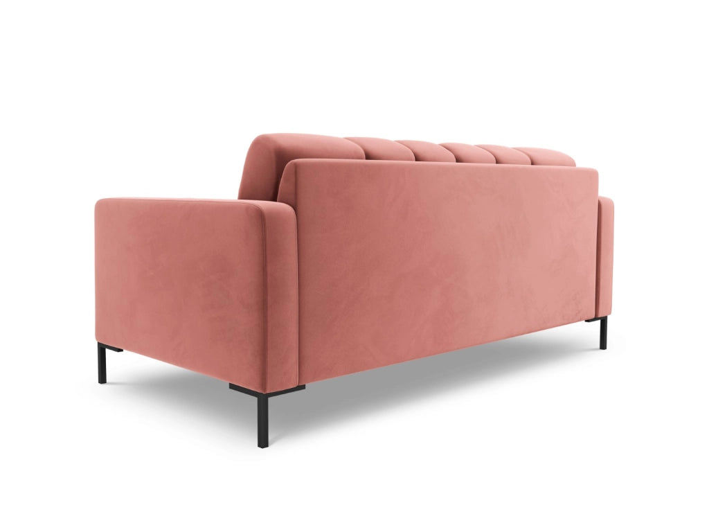 Cosmopolitan Design - Divano "Bali" 2 posti in velluto rosa 