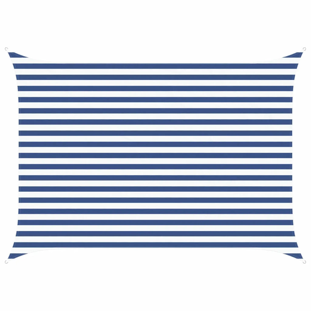 Vela da ombra solare Blu e Bianco 3,5 x 2,5 m 42031092