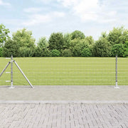 Recinzione con Posto Argento 0,4 x 25 m Acciaio 3351059
