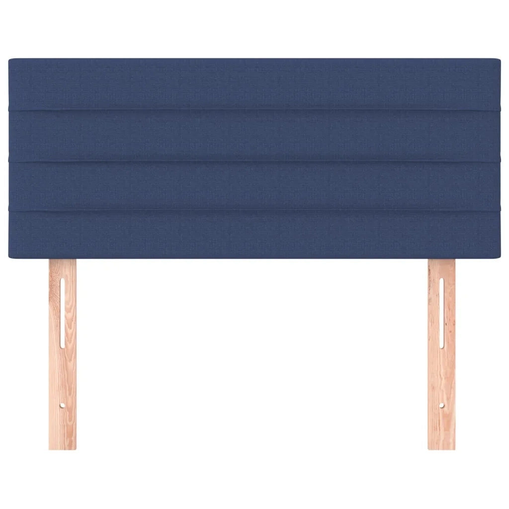 Testiera | Testata Blu 90x5x78/88 cm in Tessuto