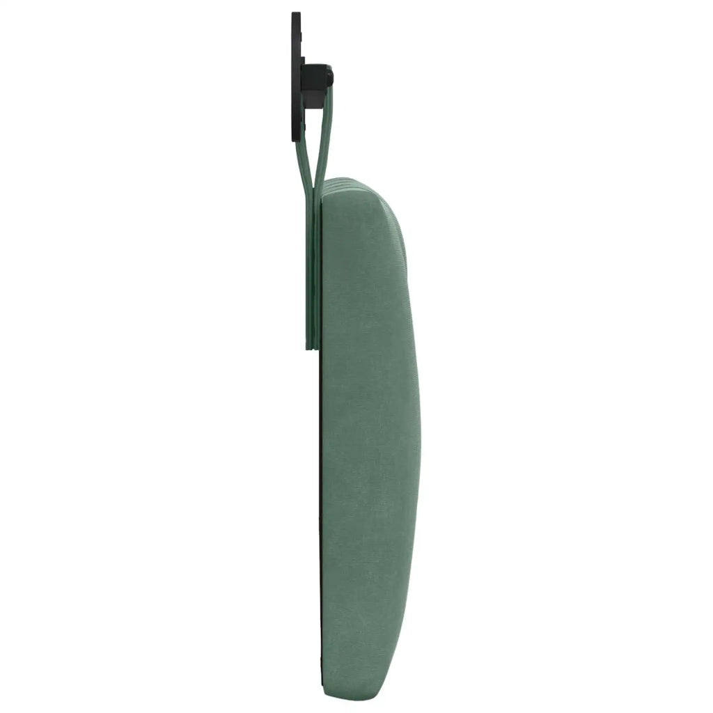 Testiera sospesa Con luce LED Verde Mare Velluto 42032036