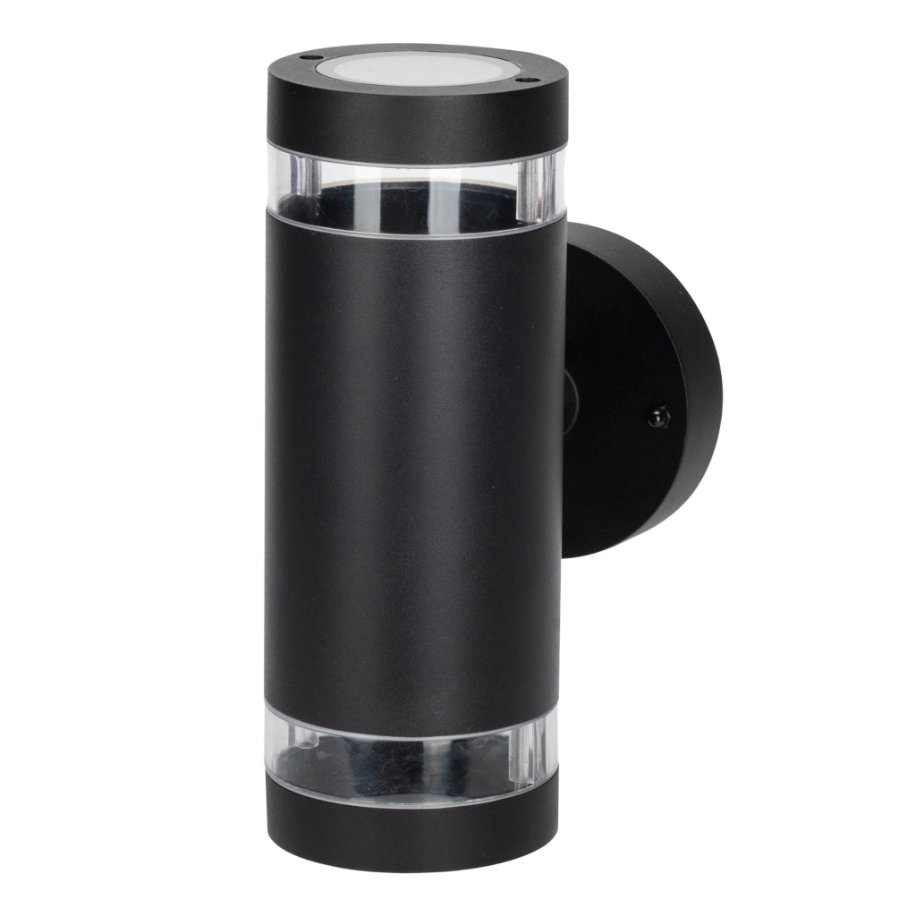 Applique esterna nera 2xGU10 RINO 323996 Polux IP54