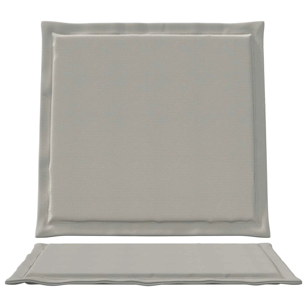 Cuscini per Seduta e Schienale 4 pcs Grigio Chiaro 899980