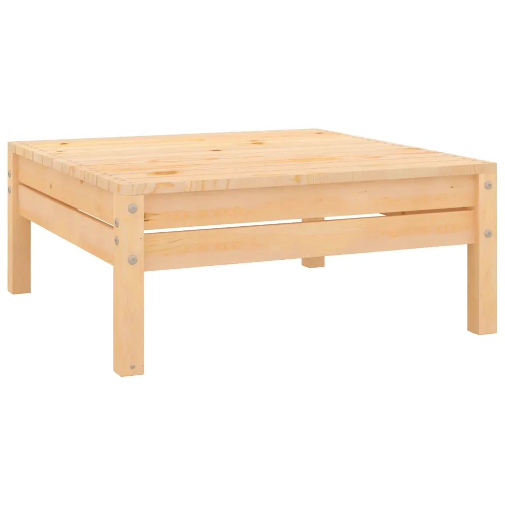 Set Salotto da Giardino 4 pz | Set di Mobili da Esterno in Legno Massello di Pino