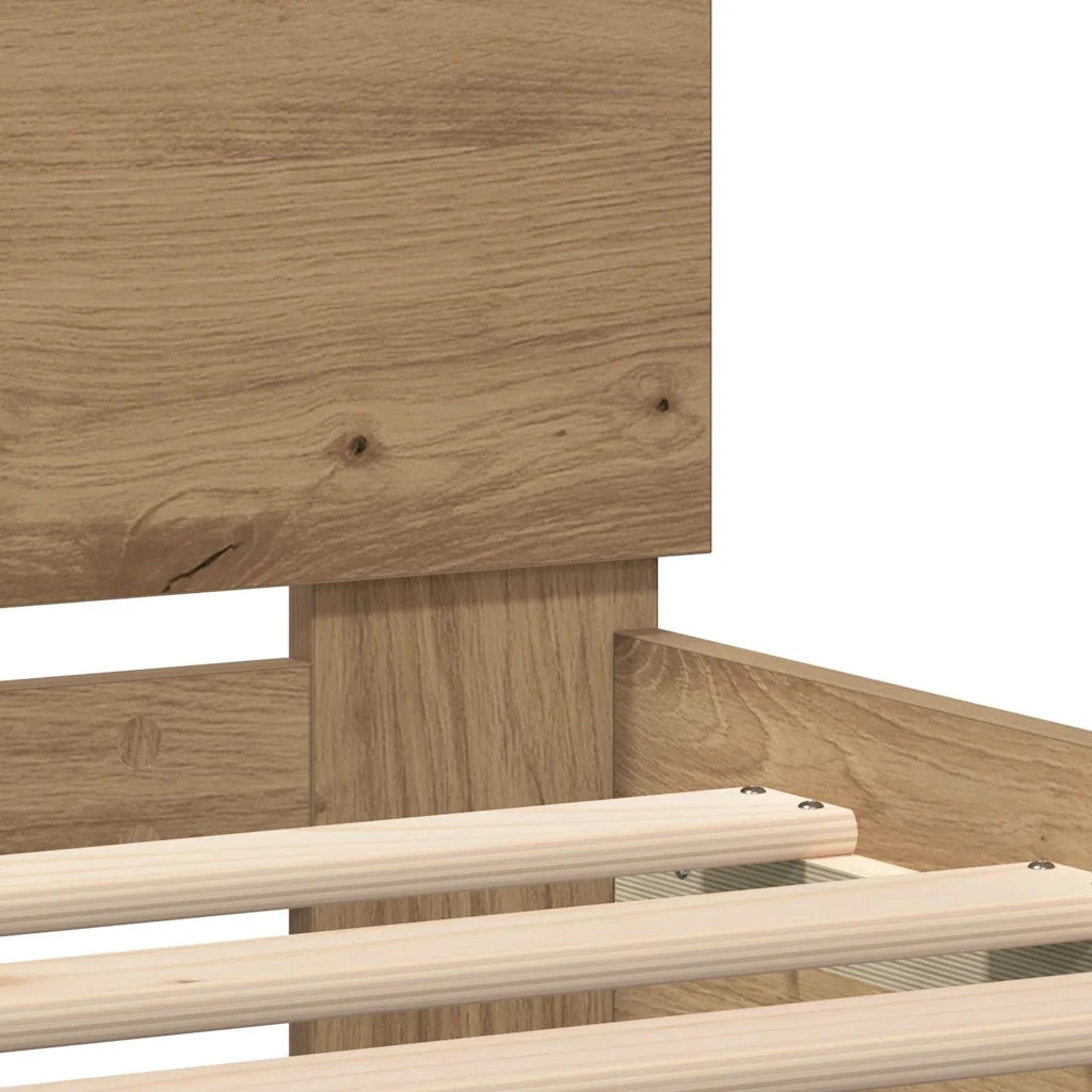 Struttura del letto Rovere artigianale 180 x 200 cm 3333937