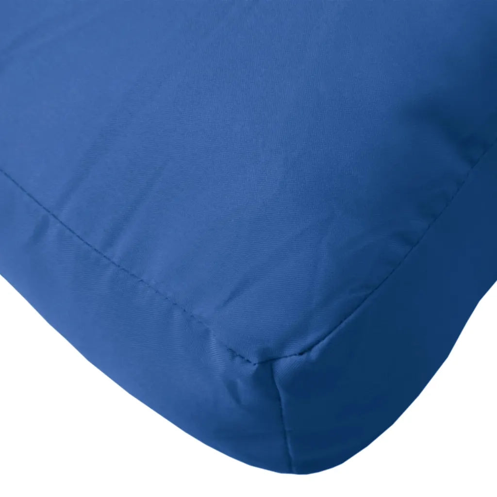 Cuscini per Pallet 2 pz | Cuscini per sedie Blu Reale in Tessuto