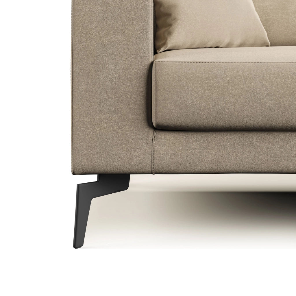 Prestige Divano design moderno T11 G186 cm tortora