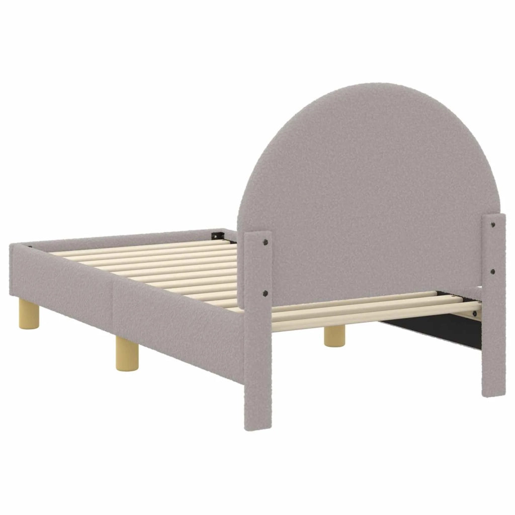 Struttura letto per bambini con testata Grigio chiaro 42011026