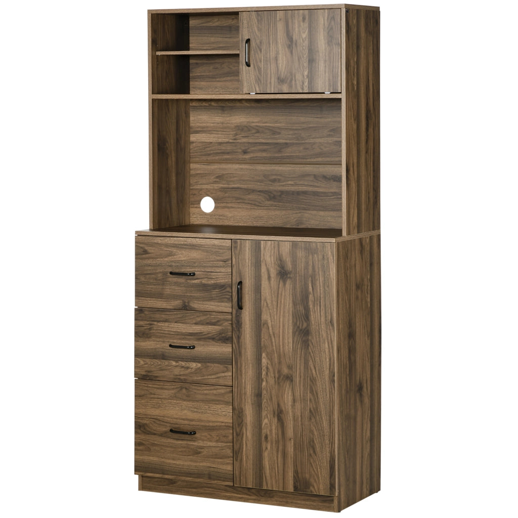 Credenza con 3 Cassetti e Ante ¨C Minimal ¨C Legno Massello