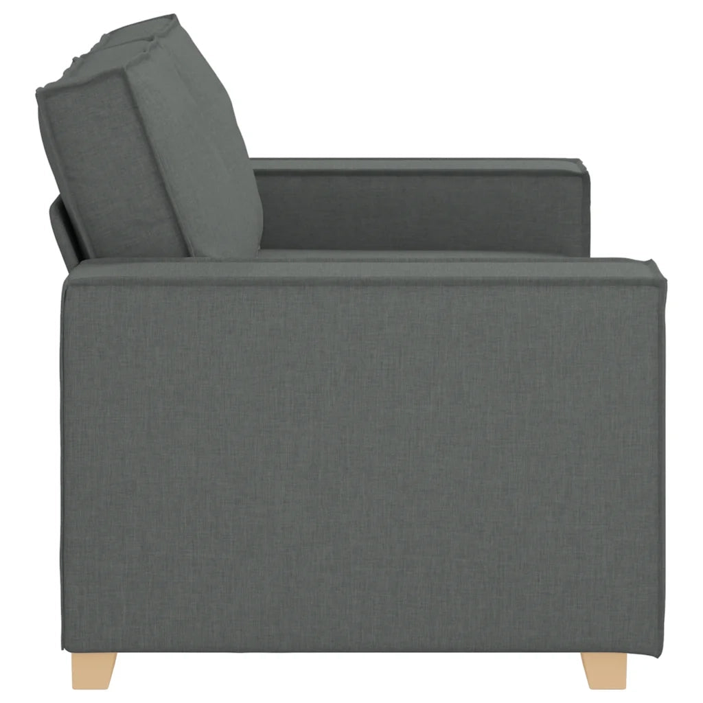 Divano a 2 Posti-Sofa 2 Posti Grigio scuro 120 cm in tessuto 789835