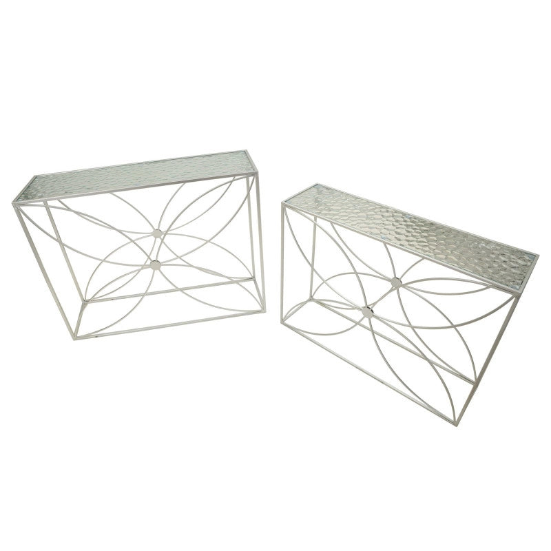 Consolle Paradise Coppia cm 100x30x78-90x25x72