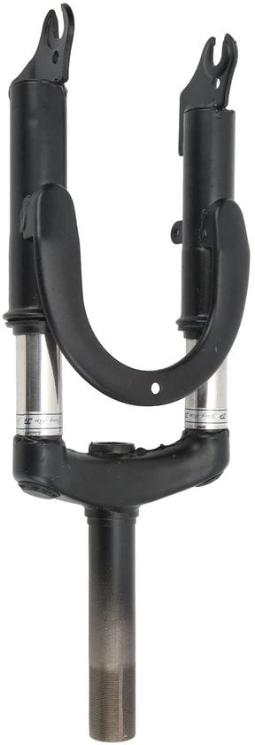 Fork per Bicicletta Elettrica e Mountainbike - Materiale in Lega di Alluminio - Migliorata Assorbimento di Impatti - Versione con Ammortizzatore