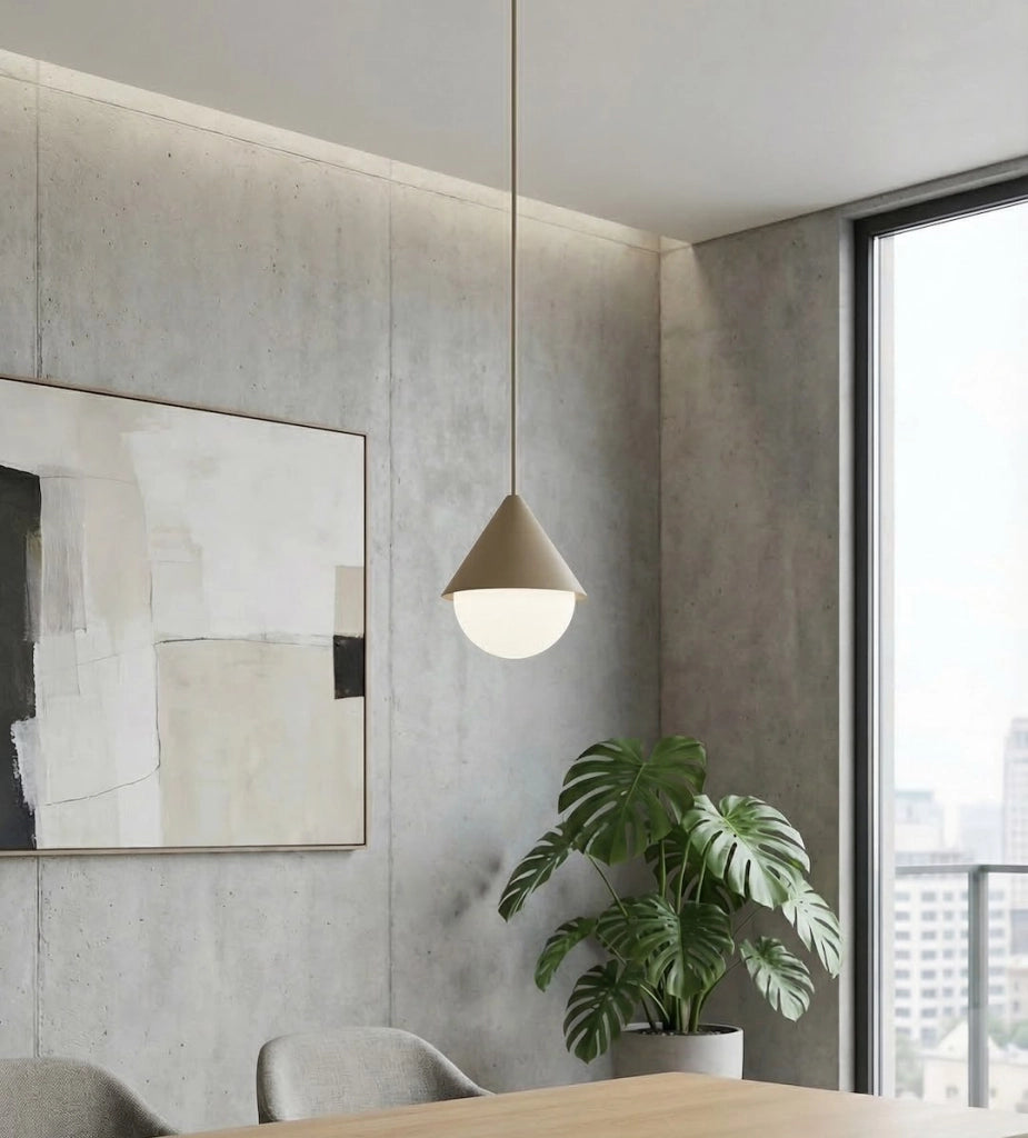 Lampada sospesa GIRO 1xG9 nera beige bianca Emibig