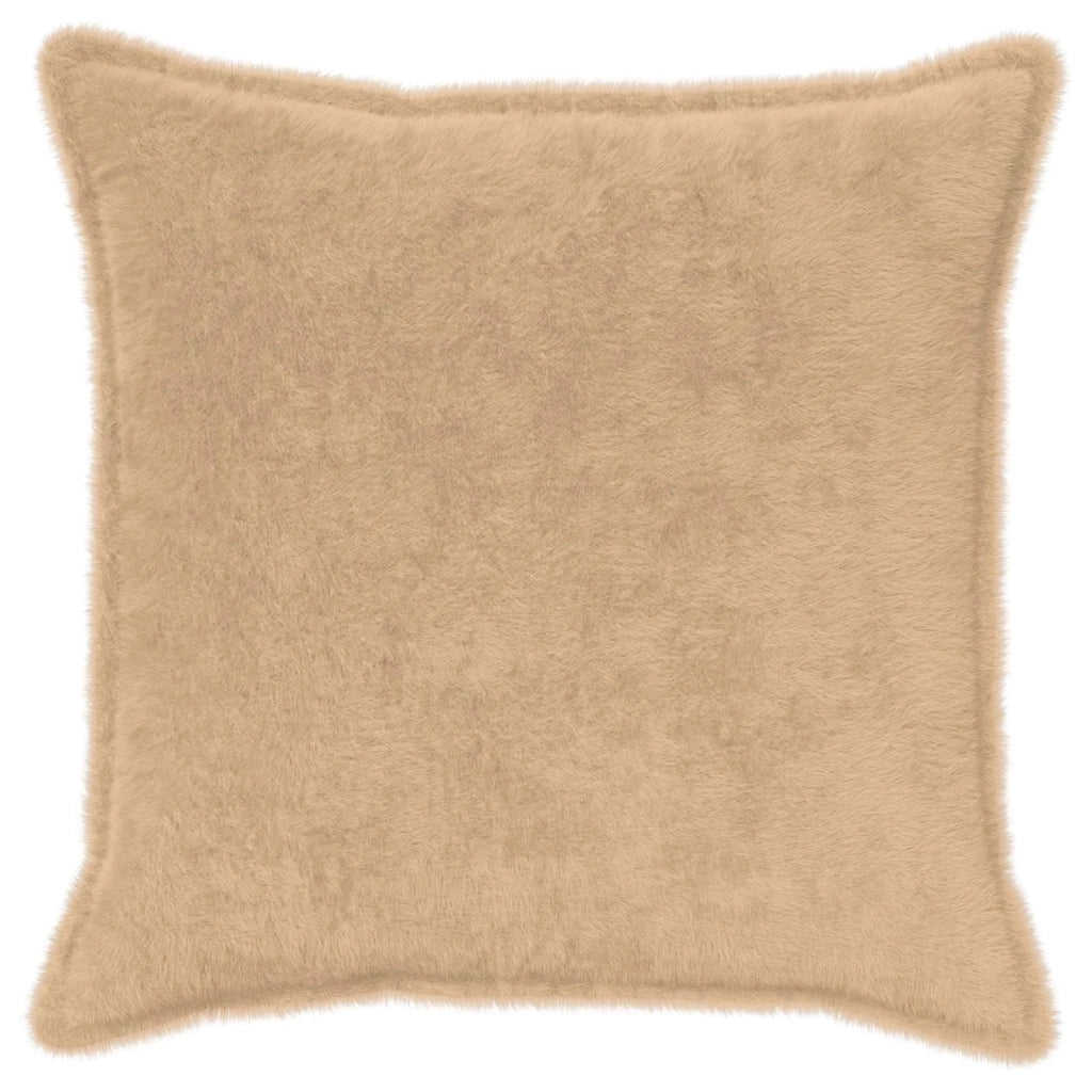 Federa 6 pz HOUTEN Crema 55 x 55 cm Pelliccia di Coniglio Finta 920600